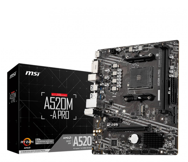 MSI A520M-A PRO - 587710 - zdjęcie